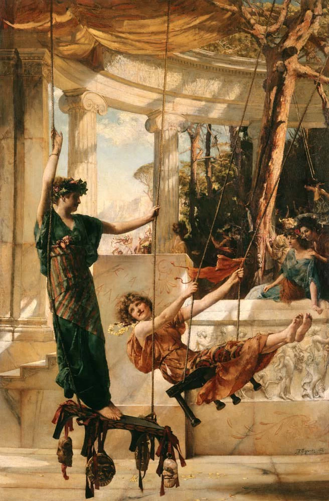 La festa dell'altalena 1885